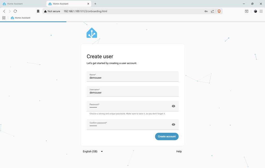 Create User
